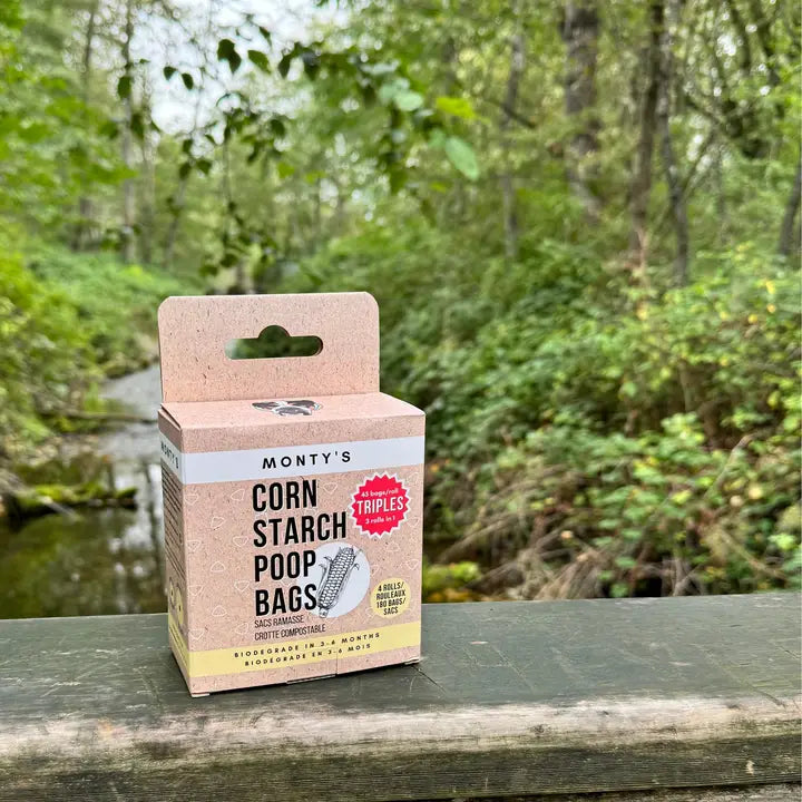 ECO - FRIENDLY BIODEGRADABLE WASTE BAGS FOR DOGS