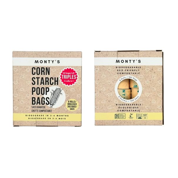 ECO - FRIENDLY BIODEGRADABLE WASTE BAGS FOR DOGS