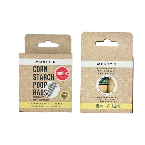 ECO - FRIENDLY BIODEGRADABLE WASTE BAGS FOR DOGS